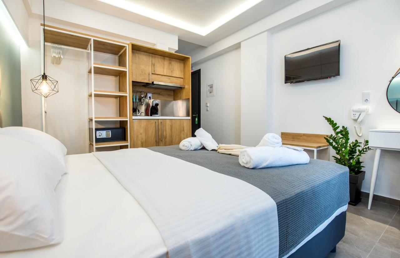 Apartamento Azzurro Deluxe Limenaria  Exterior foto