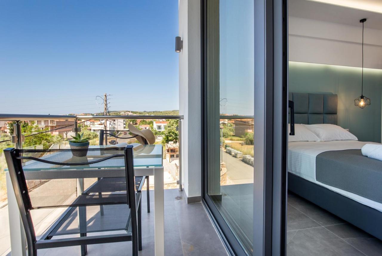Apartamento Azzurro Deluxe Limenaria  Exterior foto
