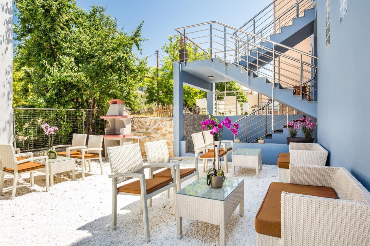 Apartamento Azzurro Deluxe Limenaria  Exterior foto