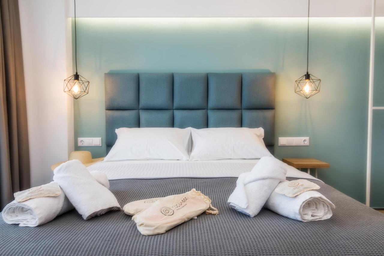 Apartamento Azzurro Deluxe Limenaria  Exterior foto
